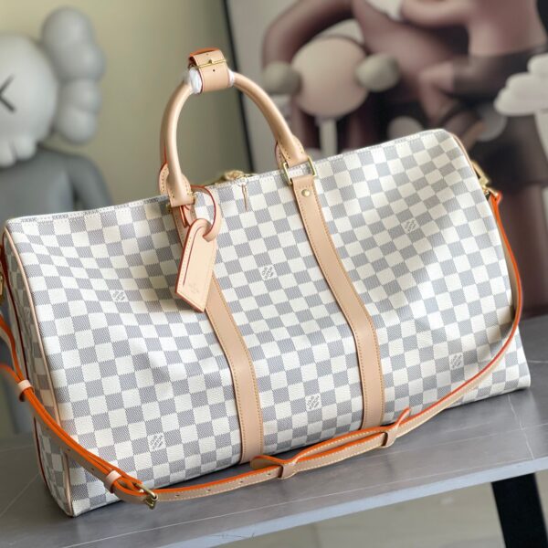Louis Vuitton-Inspired Keepall Travel Bag
