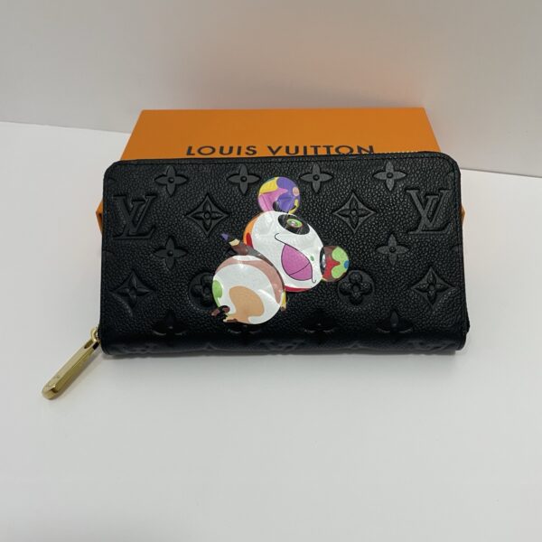 Louis Vuitton x Takashi Murakami Panda Zip Wallet