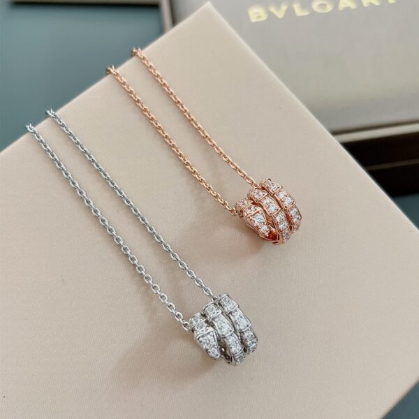 BVLGARI-INSPIRED SERPENTI VIPER NECKLACE