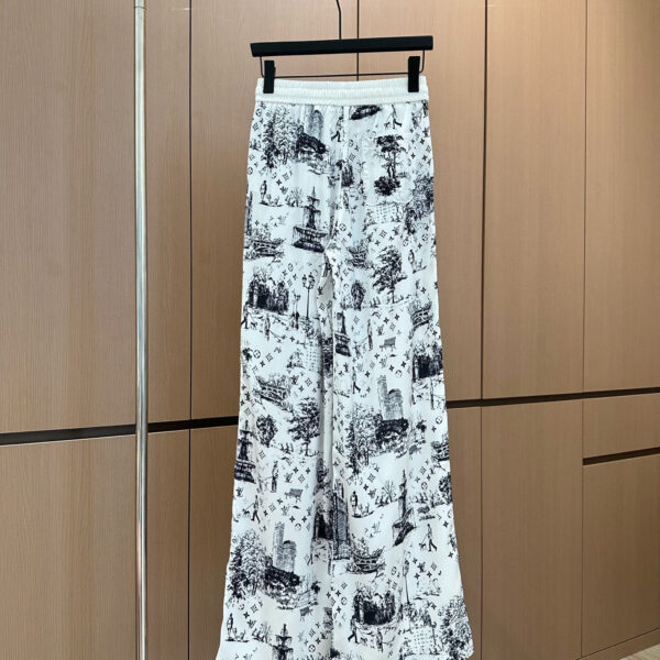 Louis Vuitton-Inspired 2025 Casual Pants