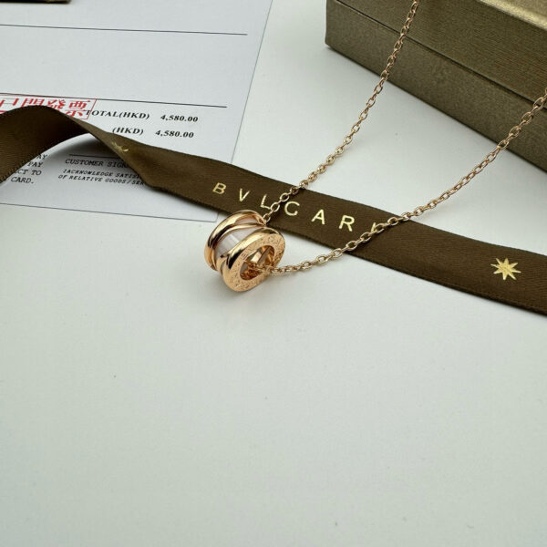 BVLGARI-Inspired B.ZERO1 Pendant Necklace