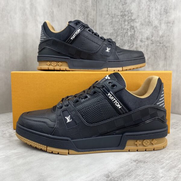 Louis Vuitton-Inspired LV Trainer Sneakers (2025 Premium Replica Edition)