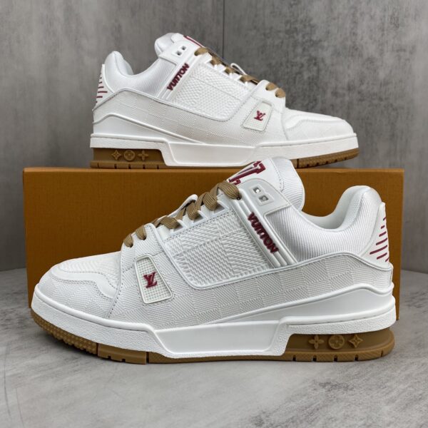 Louis Vuitton-Inspired LV Trainer Sneakers (2025 Premium Replica Edition)
