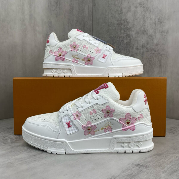 Louis Vuitton-Inspired LV Trainer Sneakers (2025 Premium Replica Edition)