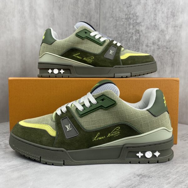 Louis Vuitton-Inspired LV Trainer Sneakers (2025 Premium Replica Edition)
